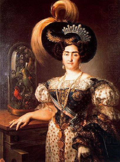 Vicente Lopez y Portana Portrait of Maria Francisca de Assis de Braganca china oil painting image